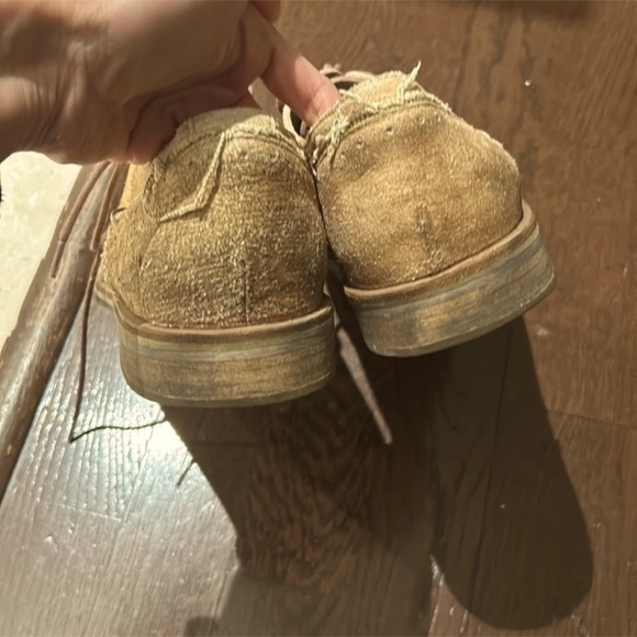 Bunker leather shoes - real leather size USA 10 - Picture 5 of 7